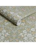William Morris At Home Blackthorn Wallpaper, Sage