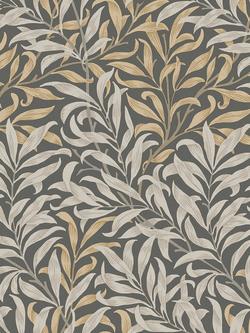William Morris At Home Willow Bough Wallpaper, Charcoal