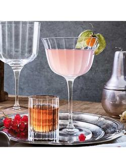 Luigi Bormioli Bach Retro Fizz Glass, Set of 4, 260ml, Clear - view 2, 