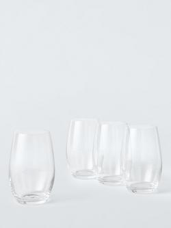 John Lewis Connoisseur Glass Highball, Set of 4, 445ml, Clear, 