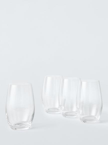 John Lewis Connoisseur Glass Highball, Set of 4, 445ml, Clear, 