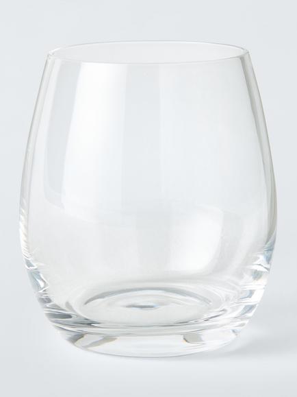 John Lewis Connoisseur Glass Tumbler, Set of 4, 400ml, Clear - view 2, 
