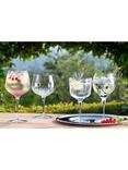 Luigi Bormioli Gin Glass Gift Set, Set of 4, Clear