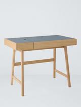 Fully by Herman Miller Jarvis Sit Stand Desk Natural Black