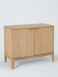 John Lewis Mira II 1 Drawer Small Sideboard, Oak