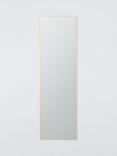 John Lewis ANYDAY Wood-Effect Full-Length Wall Mirror, 135 x 40cm, Natural