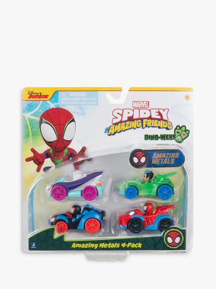 Spidey And His Amazing Friends Amazing Metals 4 pack, Multi