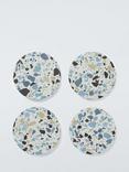 John Lewis Round Terrazzo Coaster, Set of 4