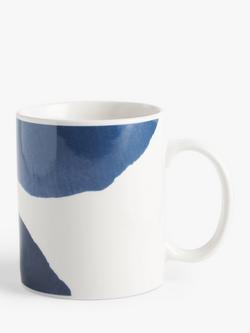 John Lewis Porcelain Mugs, Set of 4, 350ml, Ink - view 2, 