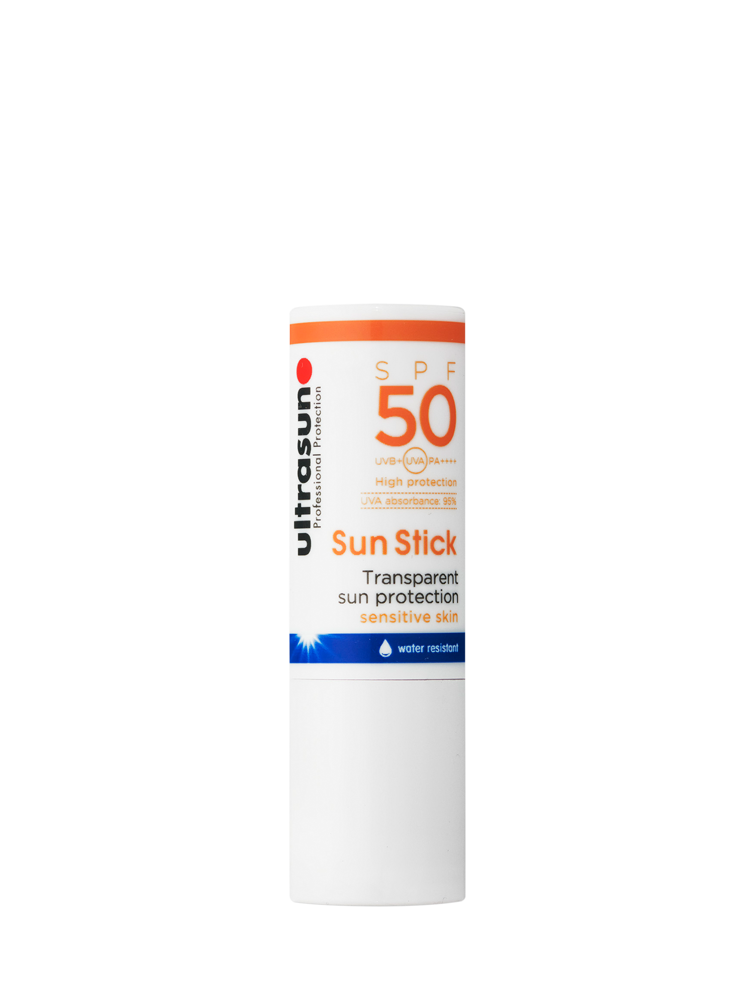 Ultrasun Sun Stick SPF 50+ on a grey background
