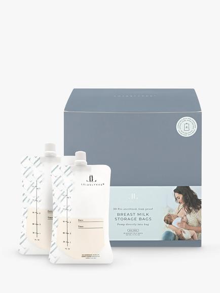 Lola&Lykke Breast Milk Storage Bags, Pack of 30 - view 2, Multi