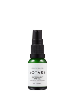 Votary Super Bright Eye Gel Green Tea & Peptides, 15ml, 