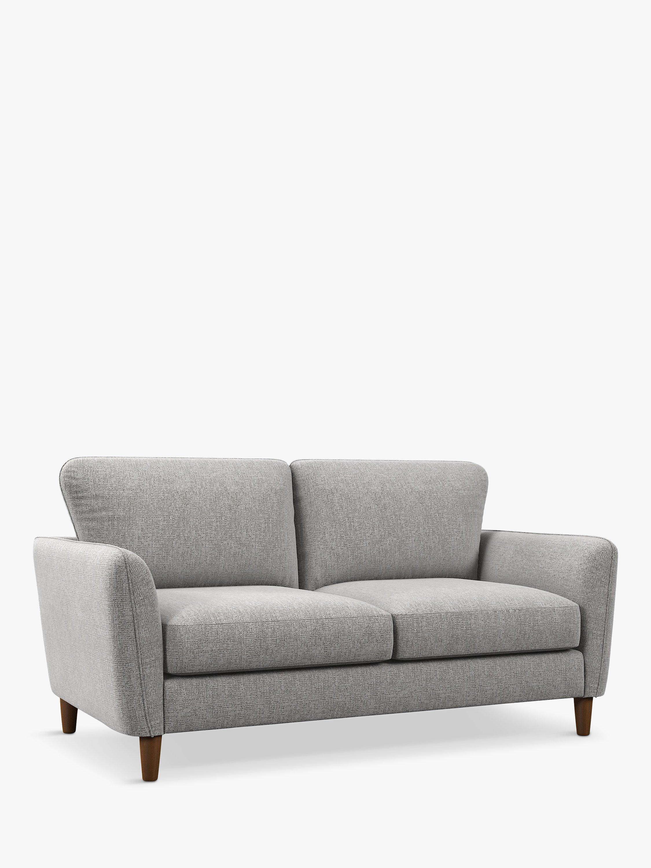 Hamilton Range, John Lewis Hamilton Small 2 Seater Sofa, Dark Leg, Grey