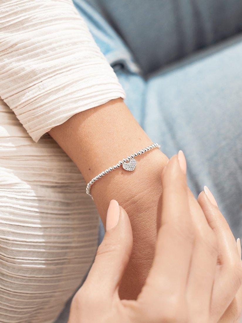 Product image 4 of 5, which shows Joma Jewellery A Little Special Daughter Bracelet, Silver