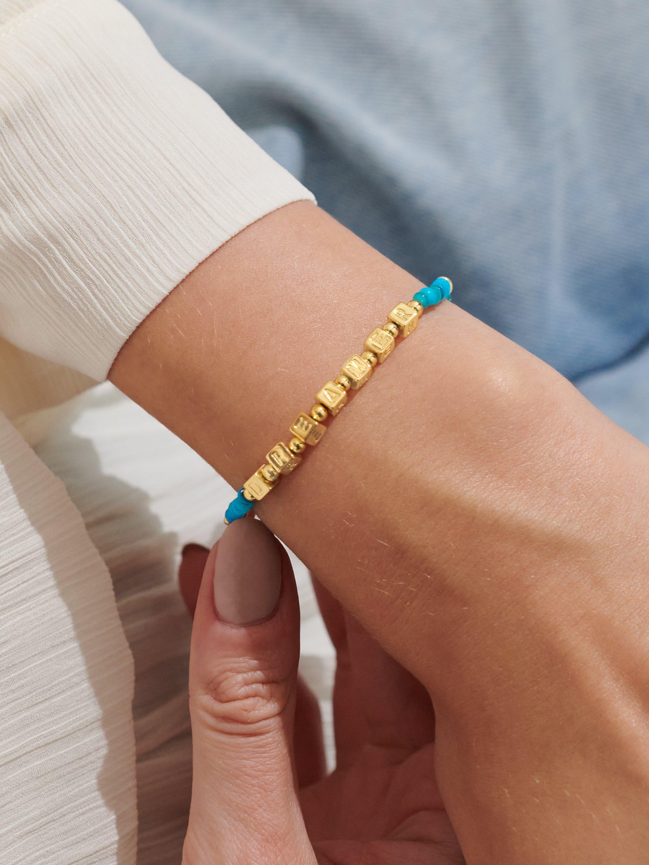 Product image 3 of 4, which shows Joma Jewellery Happy Little Moments Dreamer Gold Plated  Bracelet, Gold