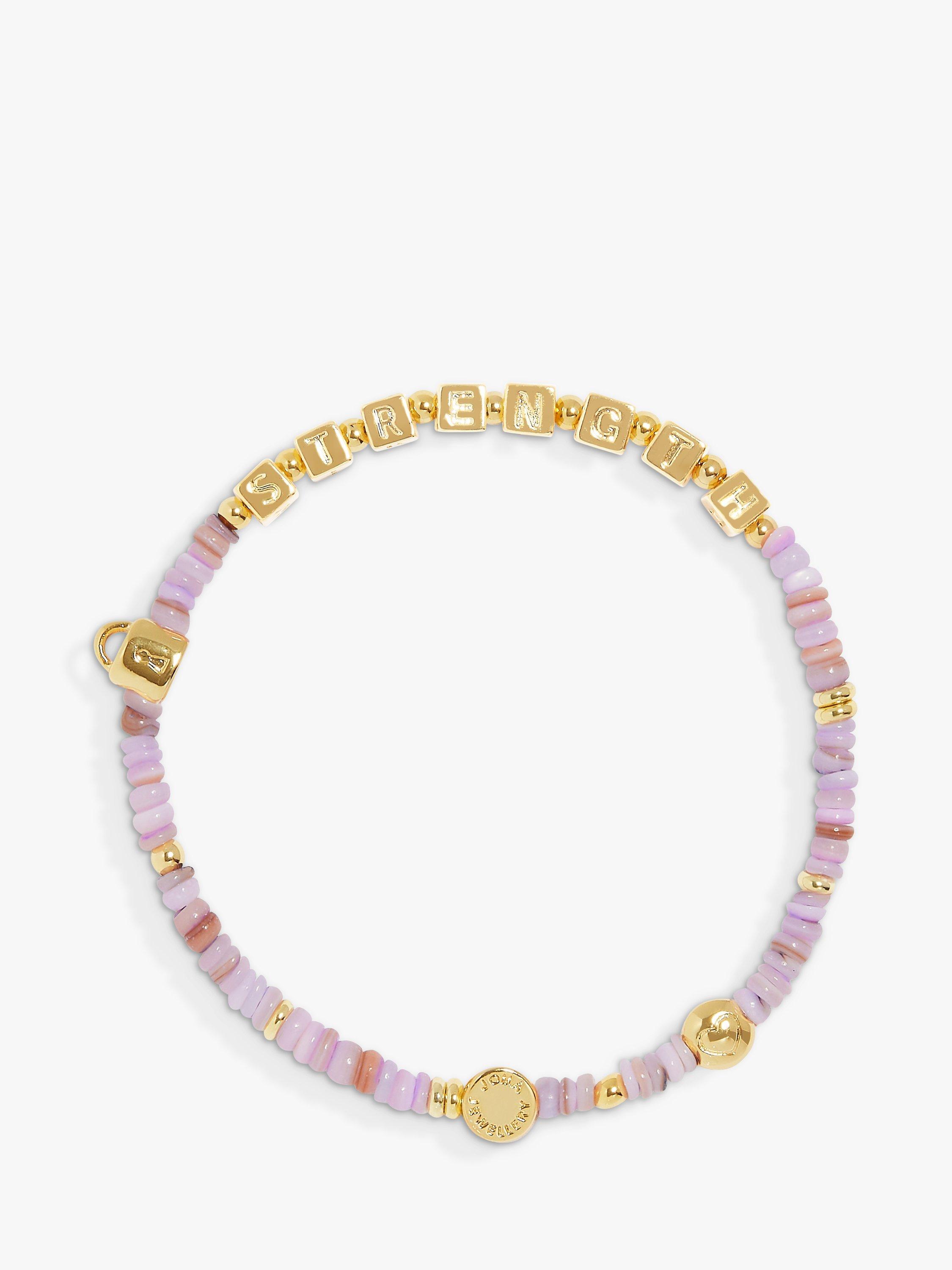 Product image 1 of 4, which shows Joma Jewellery Happy Little Moments Strength Bracelet, Gold