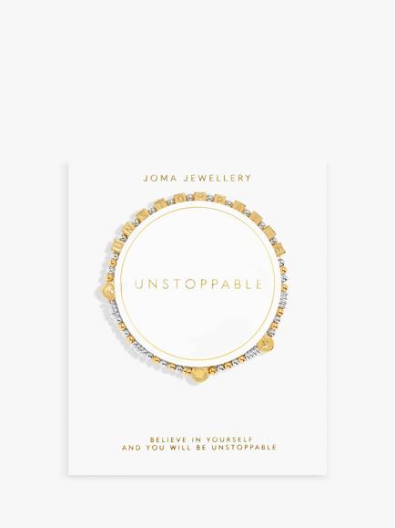 Joma Jewellery Happy Little Moments Unstoppable Bracelet, Gold - view 2, Gold