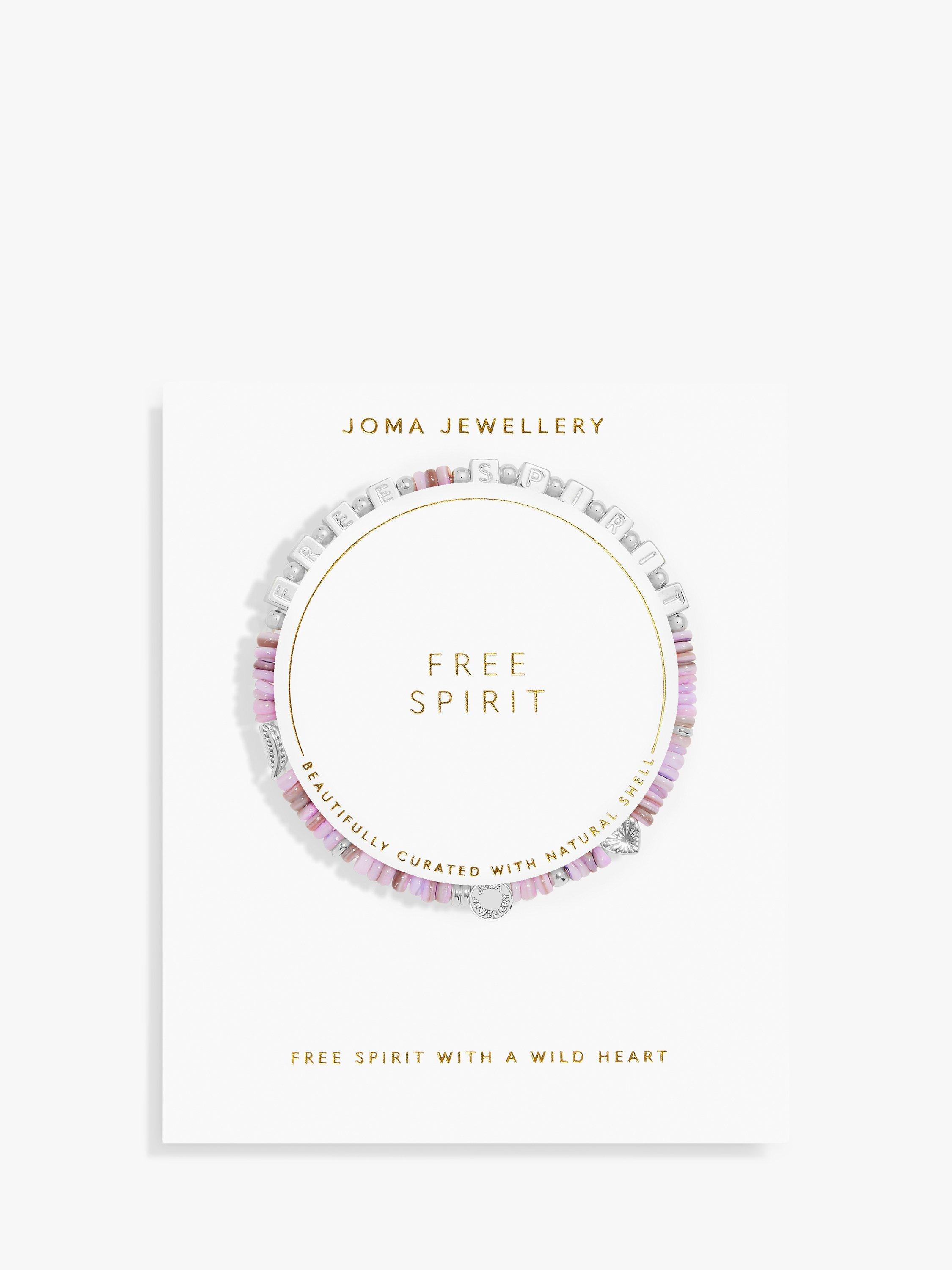 Product image 2 of 4, which shows Joma Jewellery Happy Little Moments Free Spirit Silver Plasted Bracelet, Silver