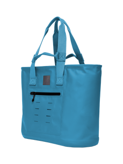 Red Waterproof Tote Bag - view 2, Storm Blue