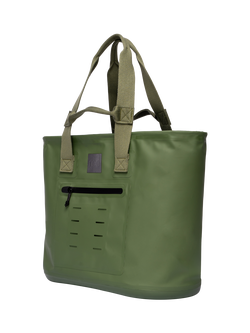 Red Waterproof Tote Bag - view 2, Olive