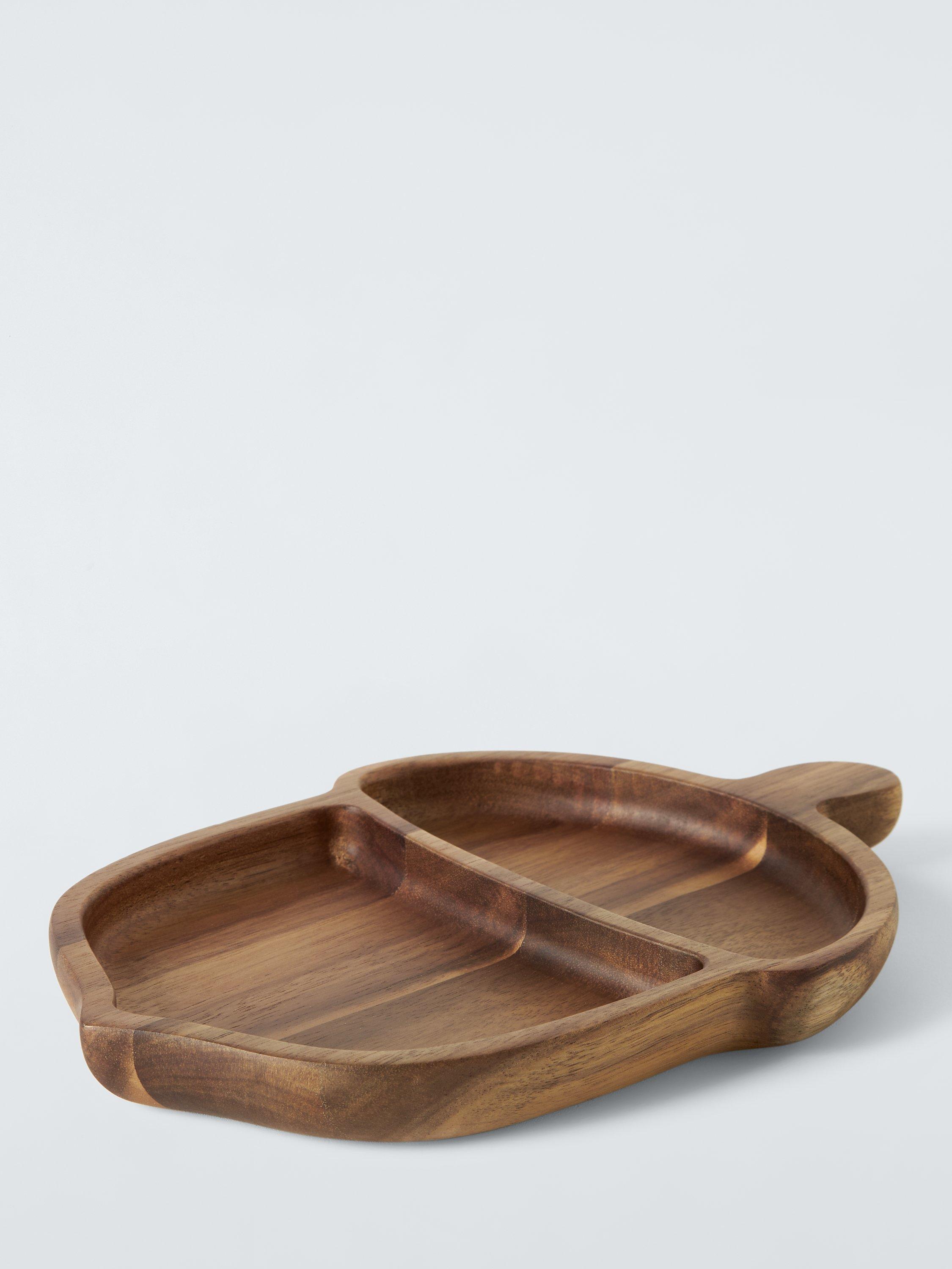 John Lewis Wood Acorn Dish, FSC-Certified (Acacia Wood), Natural