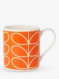 Orla Kiely Linear Stem Bone China Mug, 350ml