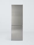 John Lewis JLFFE1964X Freestanding 60/40 Fridge Freezer, Inox