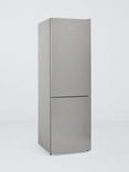 John Lewis JLFFE1964X Freestanding 60/40 Fridge Freezer, Inox