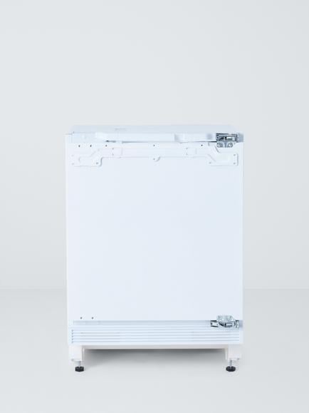 John Lewis JLBIUCL08 Integrated Under Counter Fridge, White - view 2, White