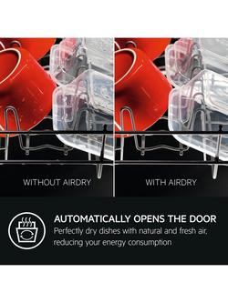 AEG FFX52607ZW Freestanding Dishwasher, White - view 2, White