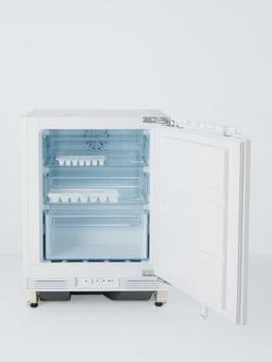 John Lewis JLBIUCFZ04 Built In Under Counter Freezer - view 2, White