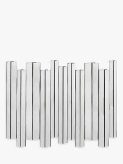 Gallery Direct Mesa Bevelled Glass Wall Mirror, 90 x 115cm, Clear, Clear