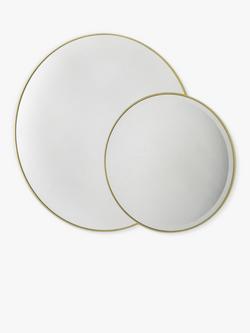 Gallery Direct Lodi Wall Mirror, 90 x 111cm, Champagne