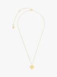 Wanderlust + Co Sundaze Shell Pendant Necklace, Gold