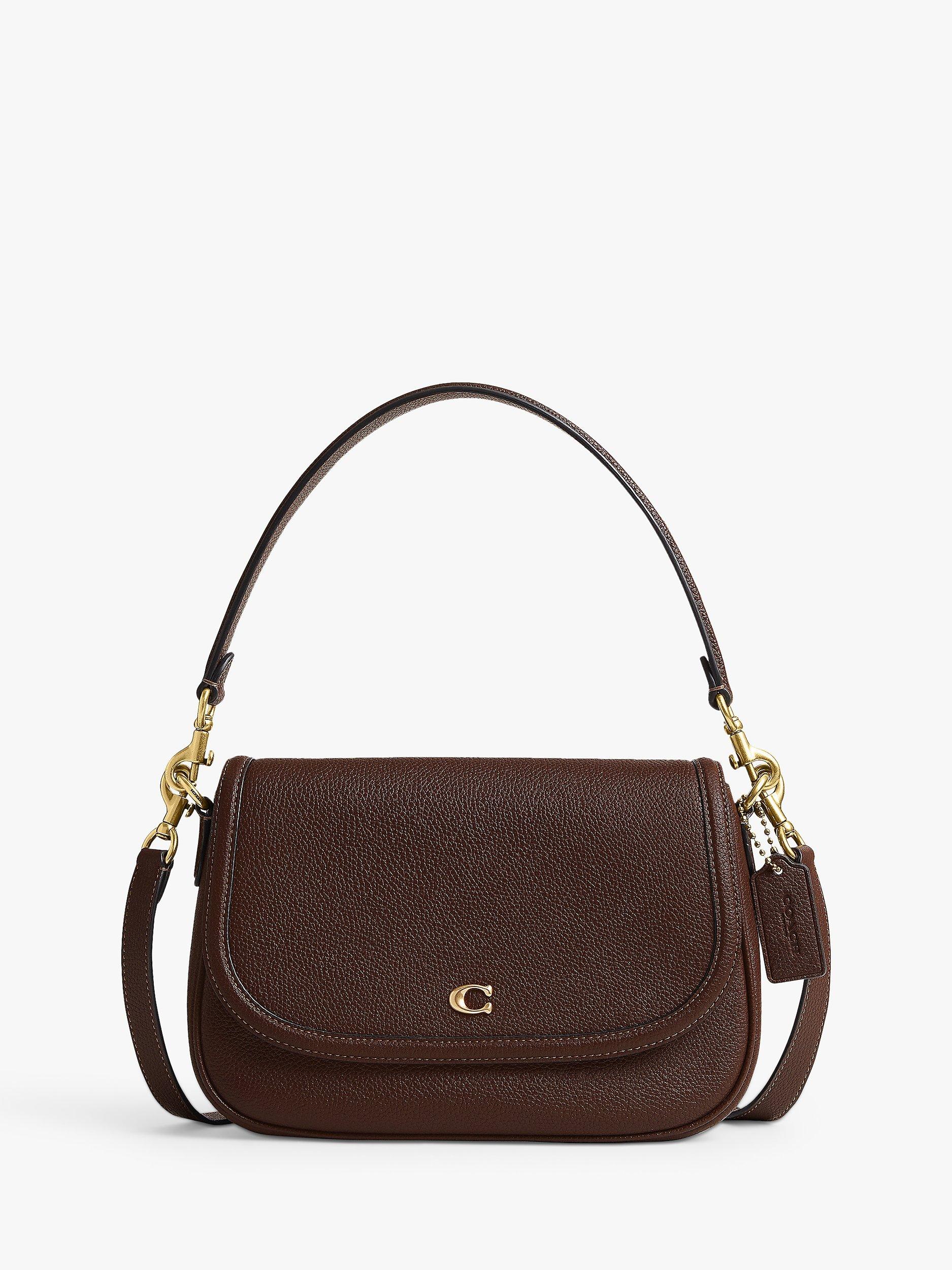 Coach Naw Leather Shoulder Bag, Maple