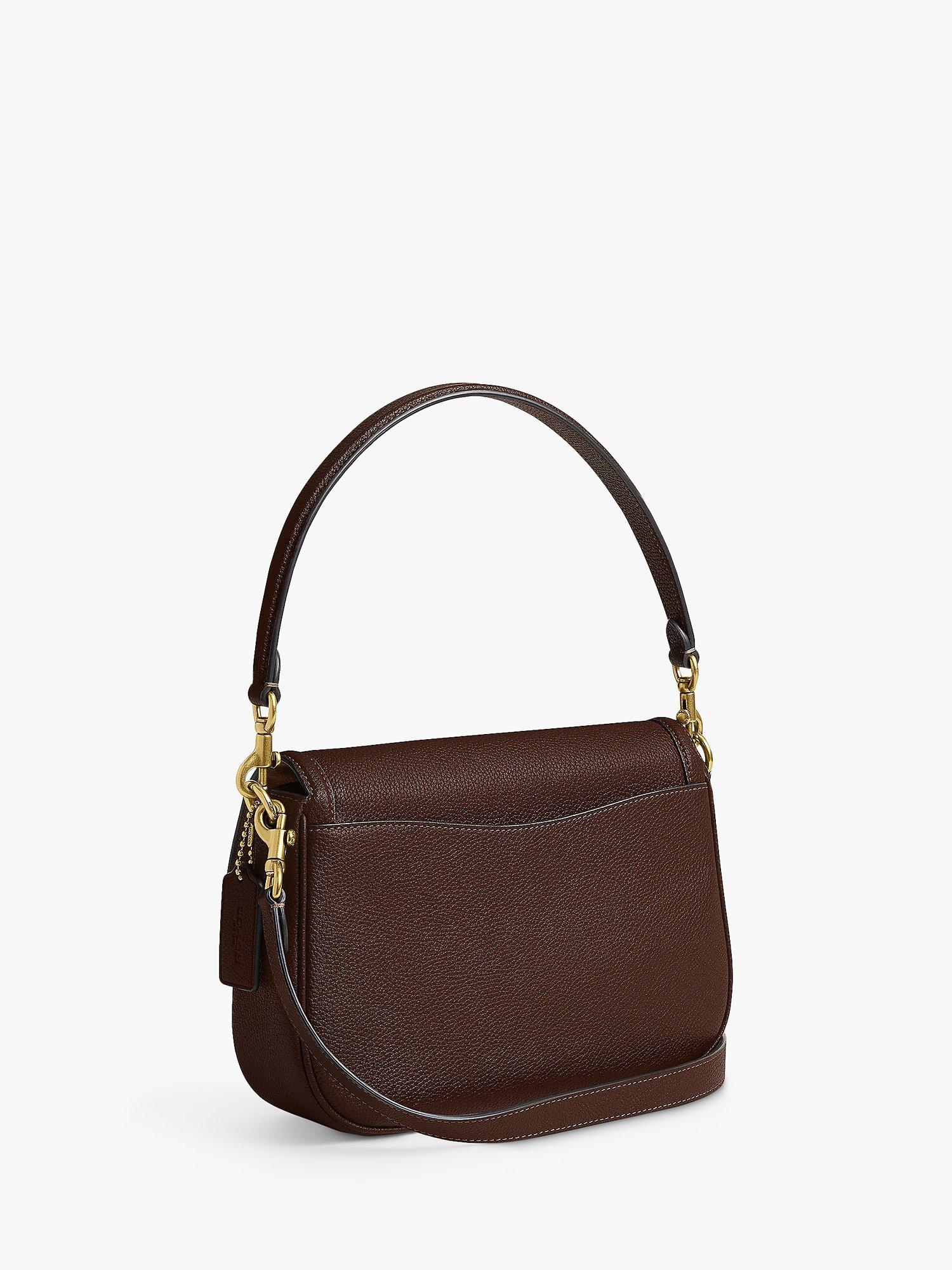 Coach Naw Leather Shoulder Bag, Maple