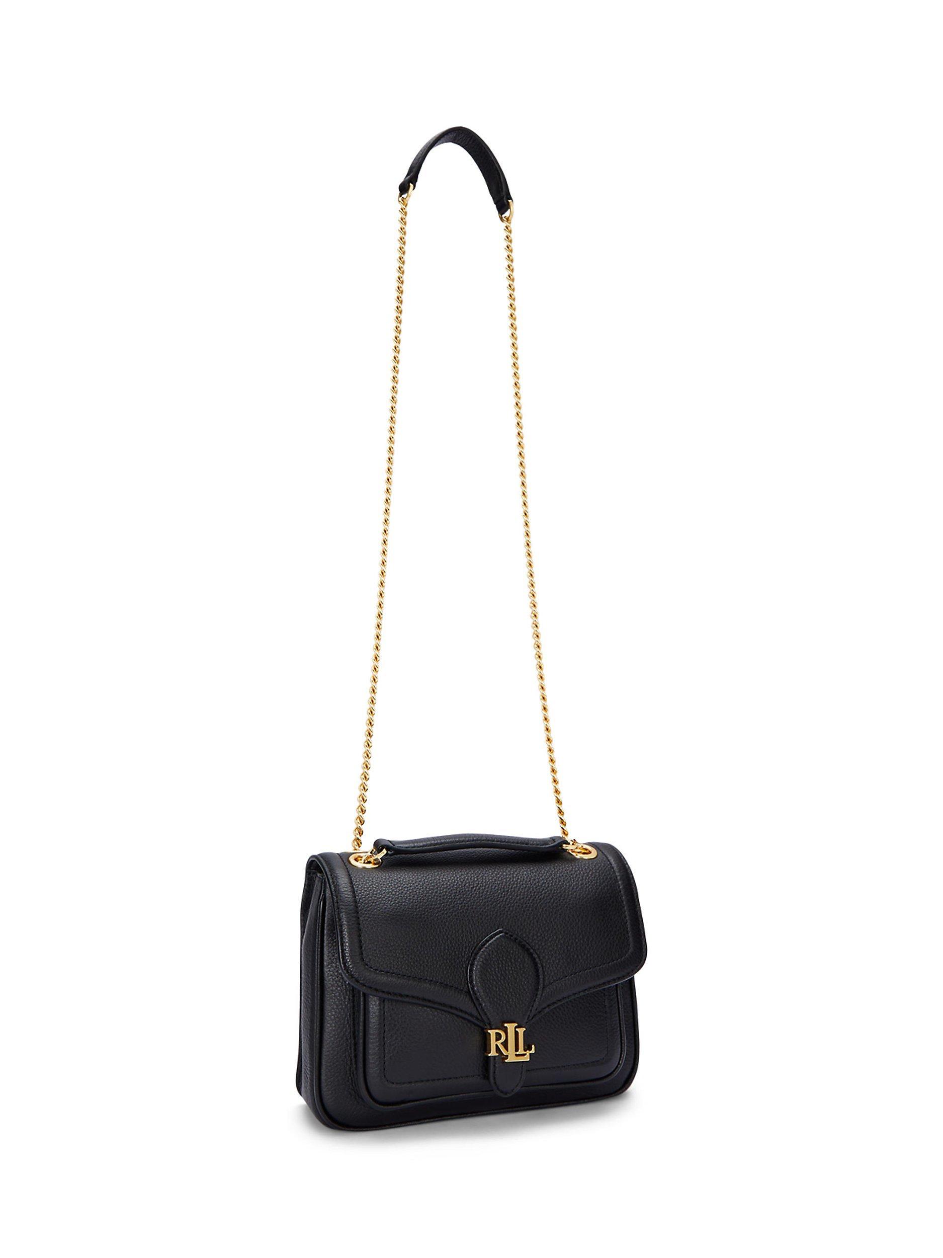 Lauren Ralph Lauren Bradley Small Leather Crossbody Bag