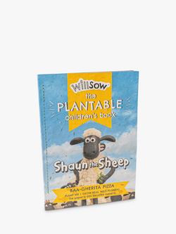 Willsow - Shaun the Sheep 'Baa-gherita Pizza' Plantable Children's Book - view 2, Multi
