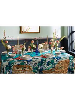 Spode Steccato Bold Stripe Earthenware Mug, Set of 2, 340ml, Blue/White - view 2, Blue/White