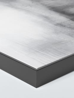 John Lewis 'Winter's Dream' Embellished Framed Canvas Print, 100 x 100cm, White/Grey - view 2, White