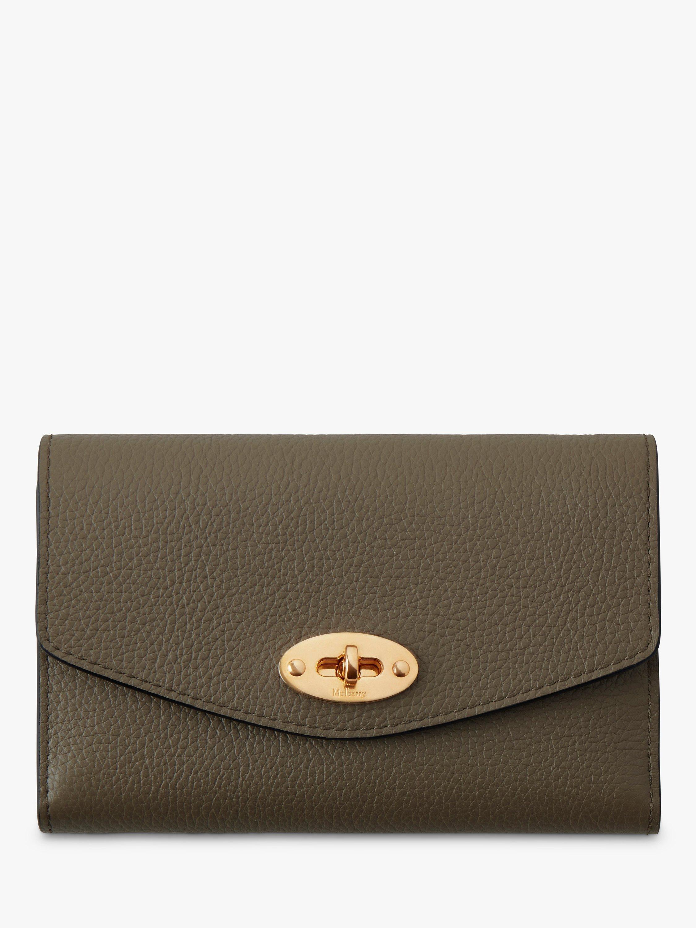 Mulberry Small Classic Grain Leather Medium Darley Wallet