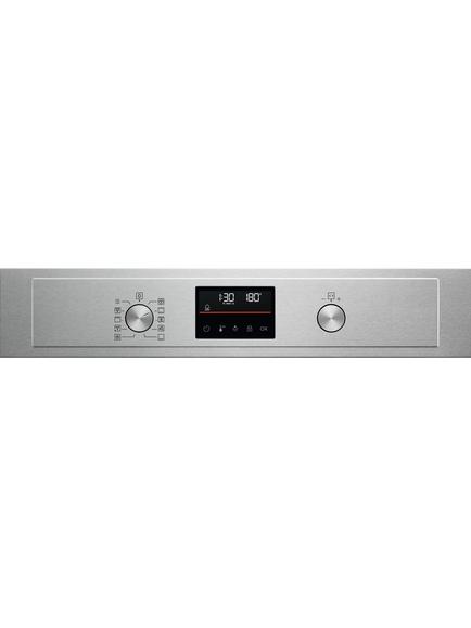 AEG BPX535061M Built In Single Electric Oven, Stainless Steel - view 2, Stainless Steel