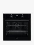 AEG BEX335011B Built-In Electric Single Oven, Black