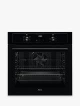 AEG BEX335011B Built-In Electric Single Oven, Black