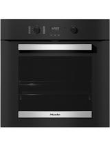Miele H2455BP Built-In Electric Single Oven, Black
