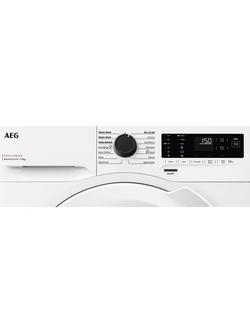 AEG LFX50942B Freestanding Washing Machine, 9kg, 1400rpm Spin, White - view 2, White