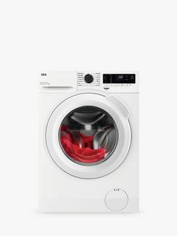 AEG LFX50142B Freestanding Washing Machine, 10kg Load, 1400rpm Spin, White, White