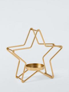 John Lewis Star Tealight Holder, Small