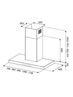 Bertazzoni Master Series KT100P1 100cm Chimney Cooker Hood - view 2, Stainless Steel