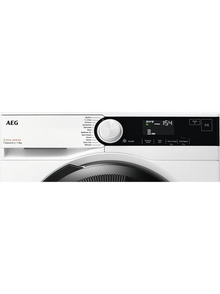 AEG TR739G4B Freestanding Heat Pump Tumble Dryer, 9kg, White - view 2, White